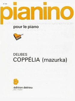 einband Copplia : Mazurka - Pianino 146 Delrieu