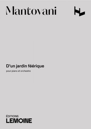 einband D'un jardin frique Editions Henry Lemoine