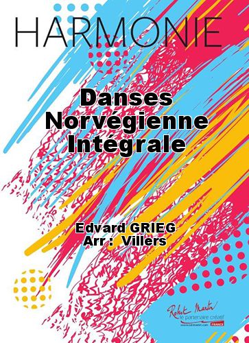 einband Danses Norvgienne Intgrale Martin Musique