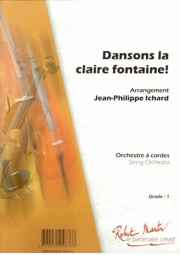 einband Dansons la Claire Fontaine Editions Robert Martin