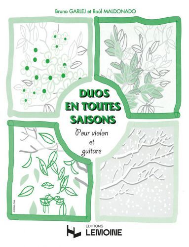 einband Duos en toutes saisons Editions Henry Lemoine