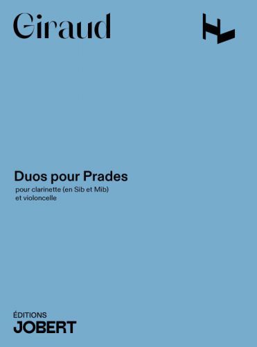 einband Duos pour Prades Jobert