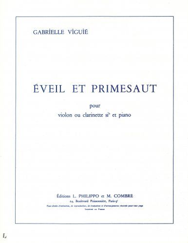 einband Eveil et primesaut Combre