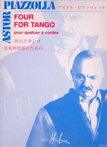 einband Four for Tango Editions Henry Lemoine