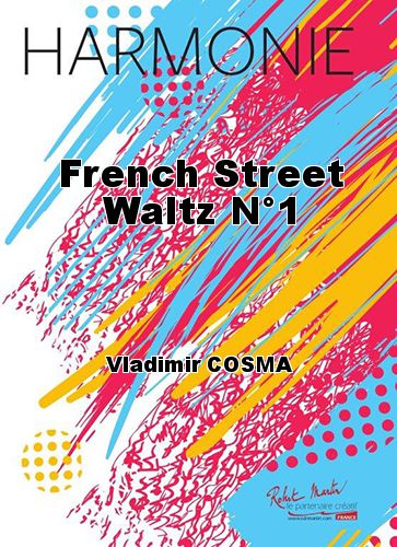 einband French Street Waltz N1 Editions Robert Martin