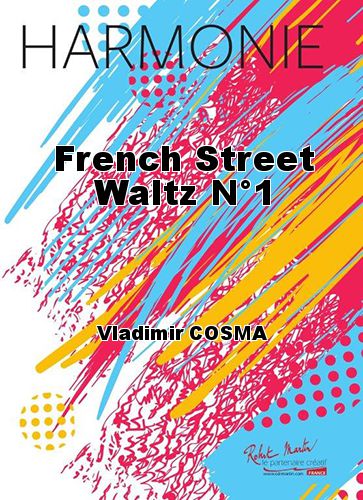 einband French Street Waltz N1 Martin Musique