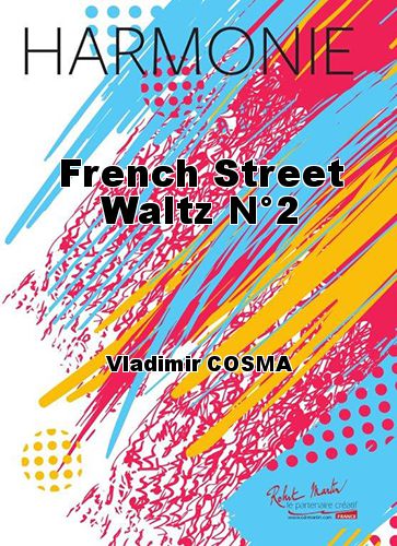 einband French Street Waltz N2 Martin Musique