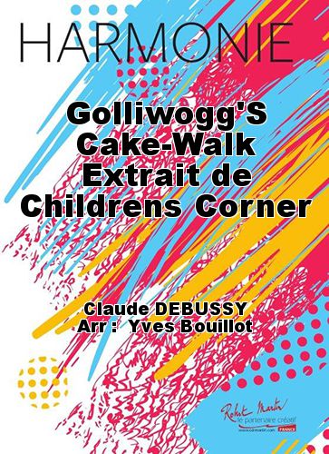 einband Golliwogg'S Cake-Walk Extrait de Childrens Corner Martin Musique