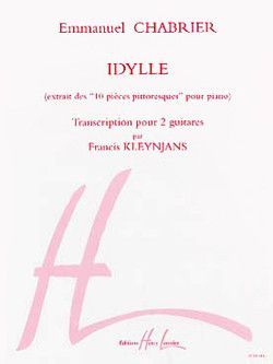 einband Idylle Editions Henry Lemoine