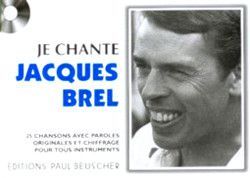 einband Je chante Brel Paul Beuscher