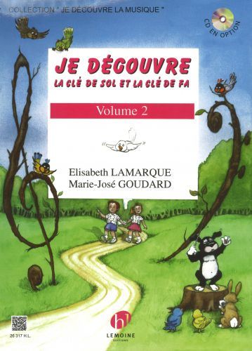 einband Je dcouvre la cl de Sol et Fa Vol.2 Editions Henry Lemoine