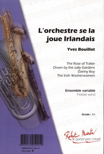 einband L'Orchestre Se la Joue Irlandais Editions Robert Martin