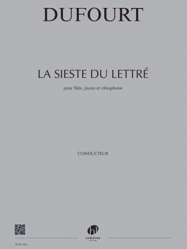 einband La Sieste du lettr Editions Henry Lemoine