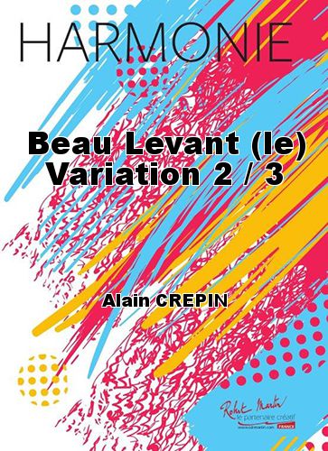 einband Beau Levant (le) Variation 2 / 3 Martin Musique