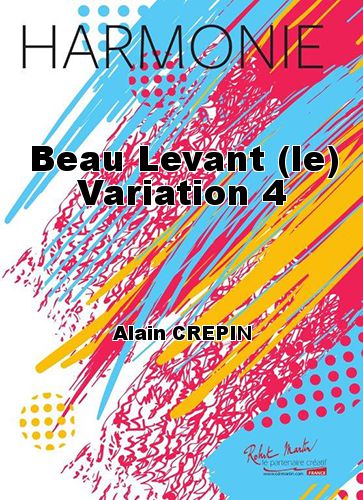 einband Beau Levant (le) Variation 4 Martin Musique