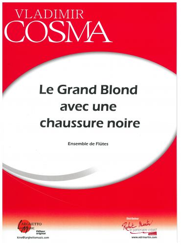 einband Le Grand Blond Avec Une Chaussure Noire Martin Musique