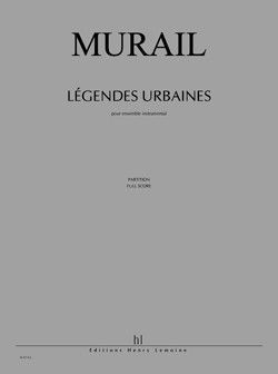 einband Lgendes urbaines Editions Henry Lemoine