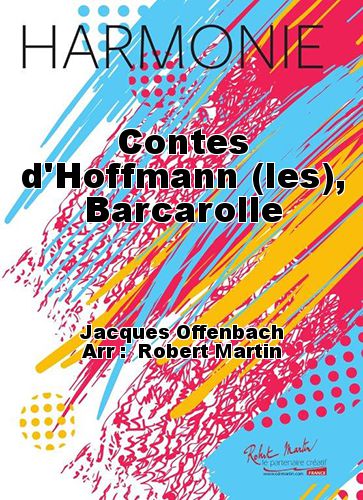 einband Contes d'Hoffmann (les), Barcarolle Martin Musique