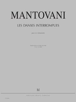 einband Les Danses interrompues Editions Henry Lemoine