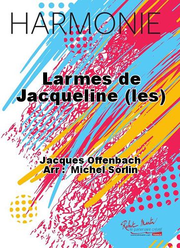 einband Larmes de Jacqueline (les) Martin Musique