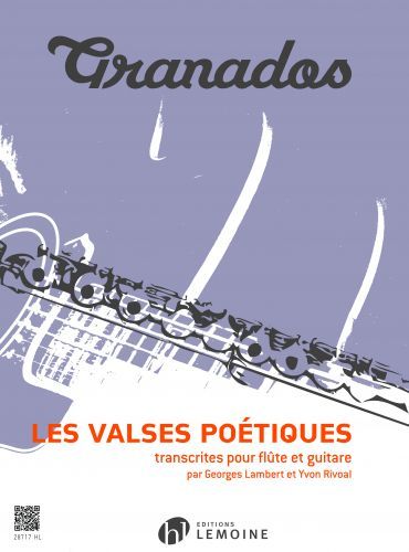 einband Les Valses potiques Editions Henry Lemoine