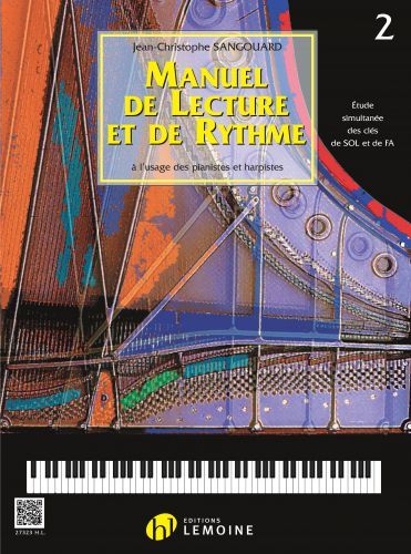 einband Manuel de lecture et de rythme Vol.2 Editions Henry Lemoine