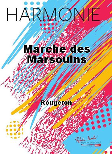 einband Marche des Marsouins Martin Musique