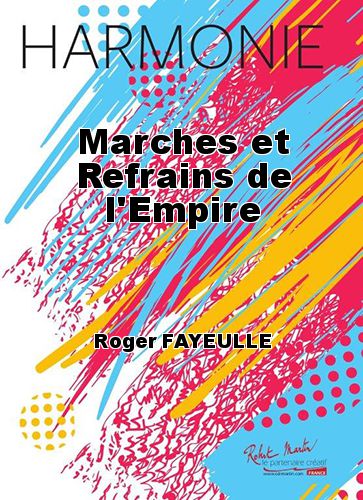 einband Marches et Refrains de l'Empire Martin Musique