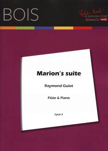 einband Marion'S Suite Editions Robert Martin