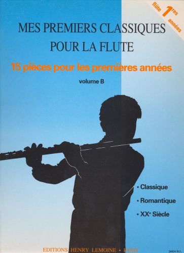 einband Mes premiers classiques B Editions Henry Lemoine