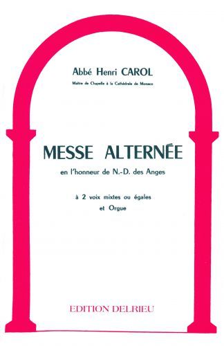 einband Messe alterne Delrieu