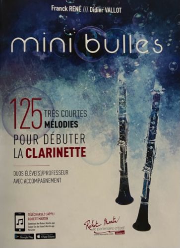 einband MINI BULLES - 125 trs courtes mlodies en duos Editions Robert Martin