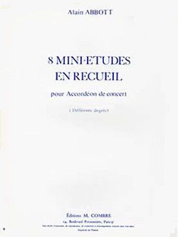 einband Mini tudes (8) Vol.1 (1  8) Combre