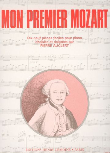 einband Mon premier mozart (Auclert) Editions Henry Lemoine