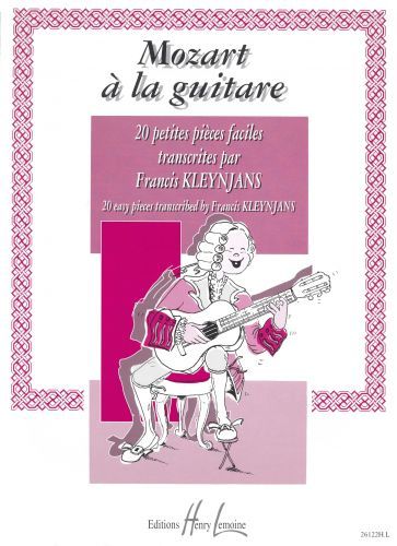 einband Mozart  la guitare Vol.1 Editions Henry Lemoine