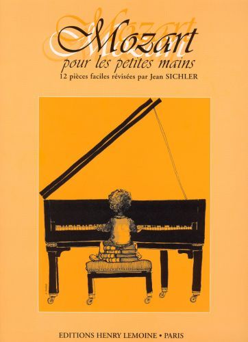 einband Mozart pour les petites mains Editions Henry Lemoine