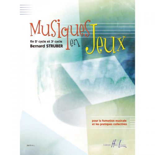 einband Musiques en jeu(x) Editions Henry Lemoine