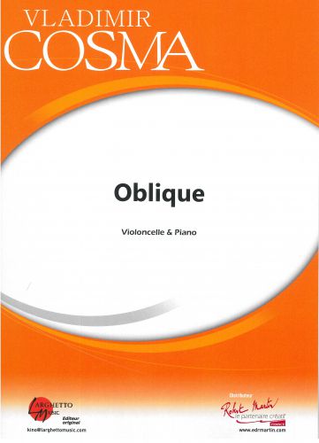 einband OBLIQUE Editions Robert Martin