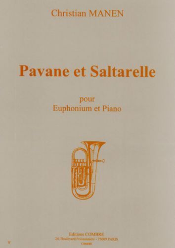 einband Pavane et Saltarelle Op.177 Combre