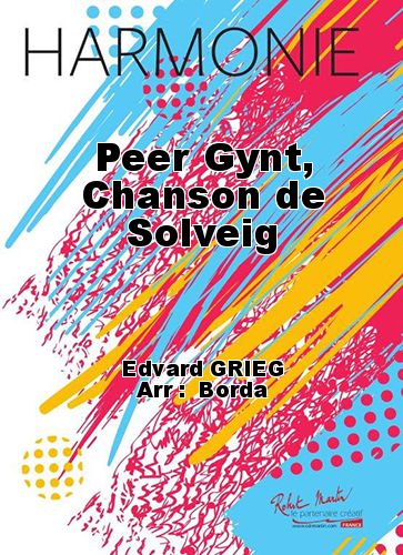 einband Peer Gynt, Chanson de Solveig Martin Musique
