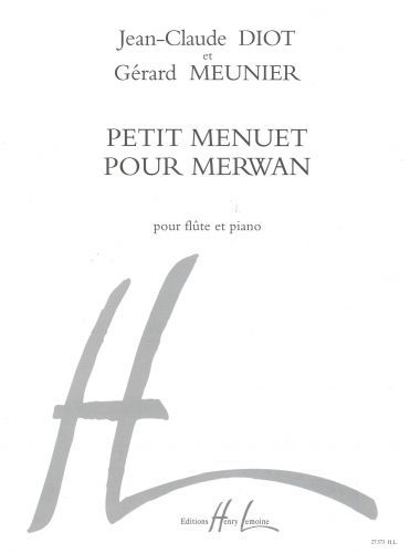 einband Petit menuet pour Erwan Editions Henry Lemoine