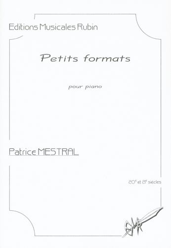 einband Petits formats pour piano Martin Musique