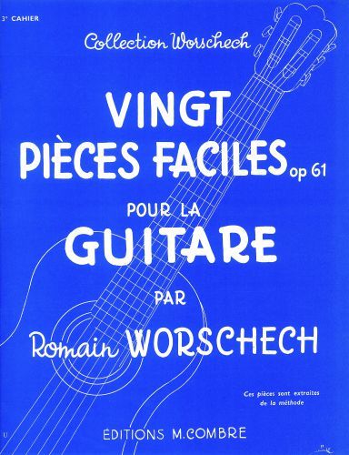 einband Pices faciles (20) Op.61 cahier n3 Combre