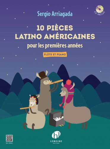 einband Pices latino amricaines (10) Editions Henry Lemoine