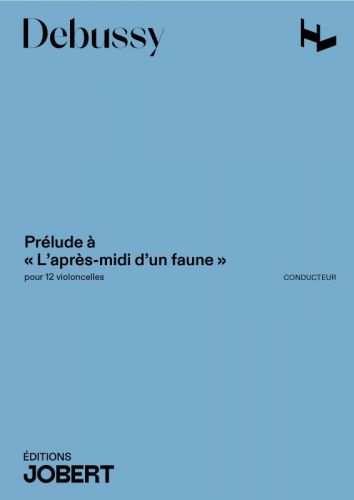 einband Prlude  l'aprs-midi d'un faune Jobert