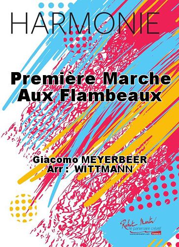 einband Premire Marche Aux Flambeaux Martin Musique