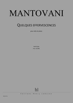 einband Quelques effervescences Editions Henry Lemoine