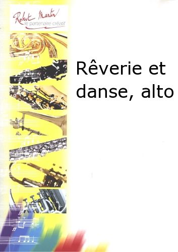 einband Rverie et Danse, Alto Editions Robert Martin