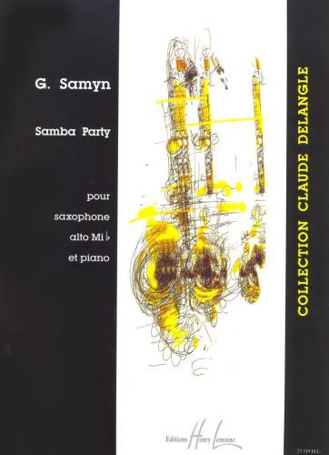 einband Samba Party Editions Henry Lemoine