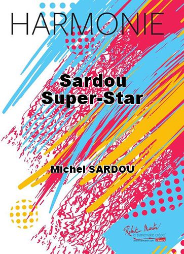 einband Sardou Super-Star Martin Musique